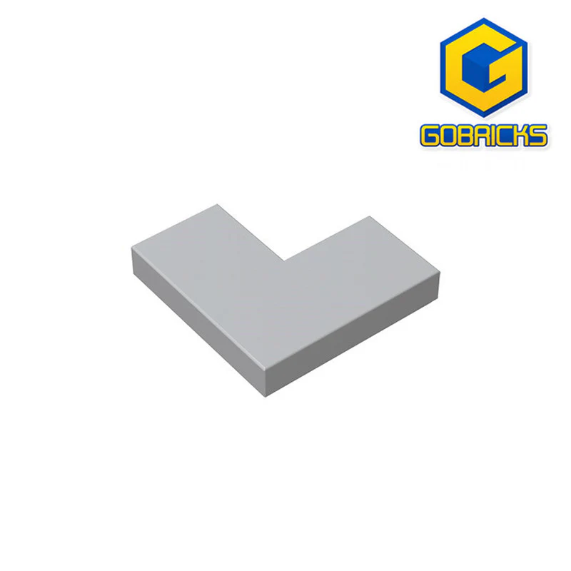 GOBRICKS GDS-567 Tile 2 x 2 Corner - YWOBB
