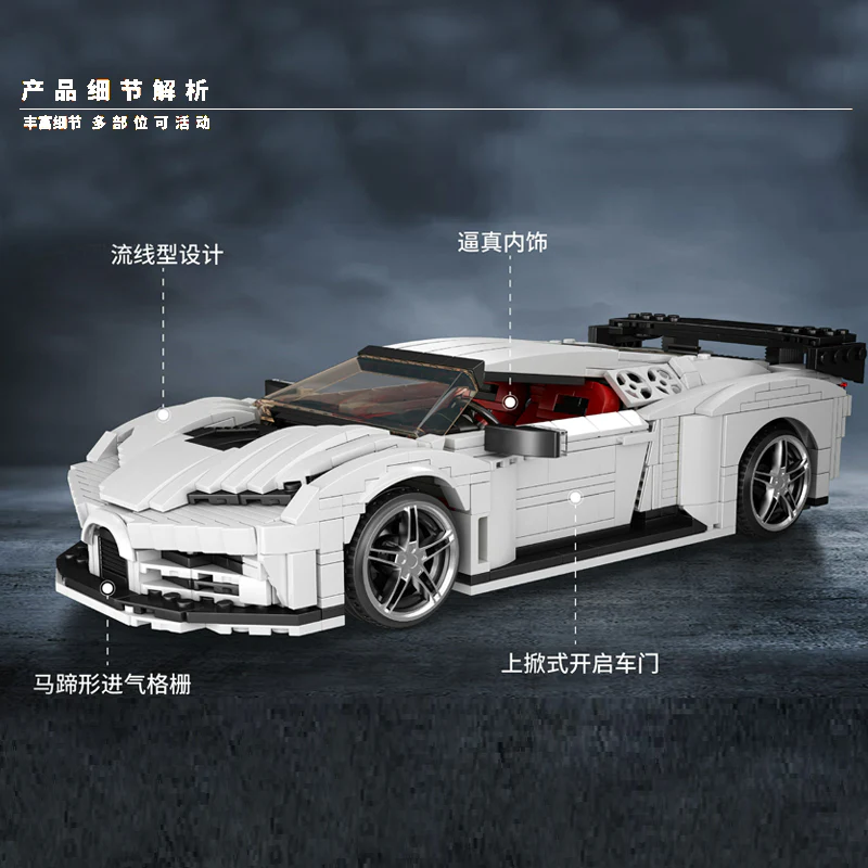 Mould King 10004 Bugatti 110 - YWOBB