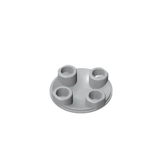 GOBRICKS GDS-608  Round 2 x 2 with Rounded Bottom - YWOBB