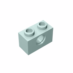 GOBRICKS GDS-623  Brick 1 x 2 with Hole - YWOBB