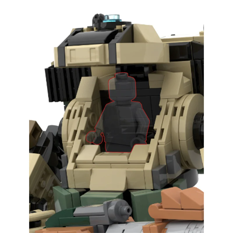 GOBRICKS MOC 166870 Scorch Titanfall 2 - YWOBB