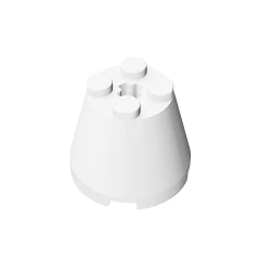 GOBRICKS GDS-1047 Cone 3 x 3 x 2 - YWOBB