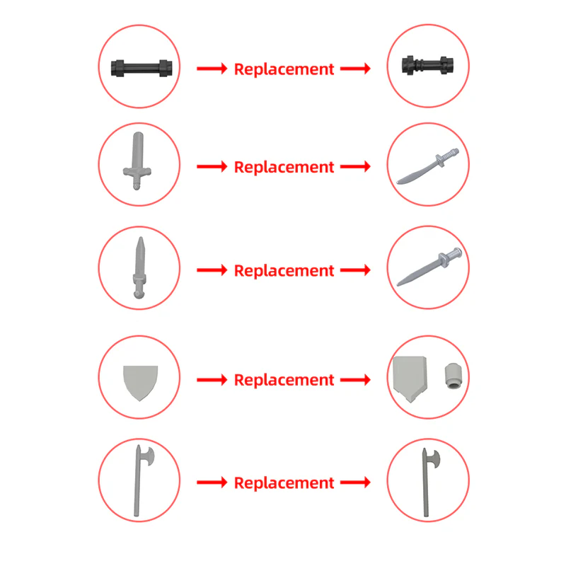 GOBRICKS MOC 152408 Medieval Tournament Grounds - YWOBB