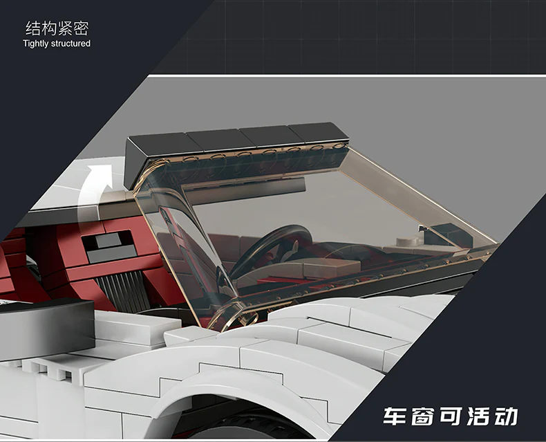 Mould King 10004 Bugatti 110 - YWOBB