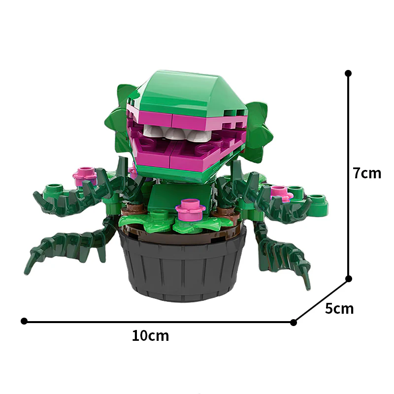 GOBRICKS MOC 89464 Little Shop of Horrors Audrey II - YWOBB