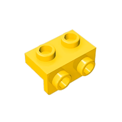 GOBRICKS GDS-640 Bracket 1 x 2 - 1 x 2 - YWOBB
