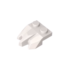 GOBRICKS GDS-M449 Plate Modified 1 x 2 with 3 Claws / Rock Fingers - YWOBB