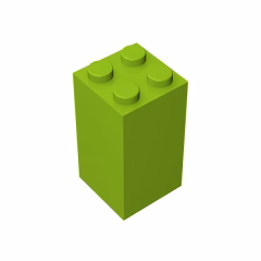 GOBRICKS GDS-867 Brick 2 x 2 x 3 - YWOBB