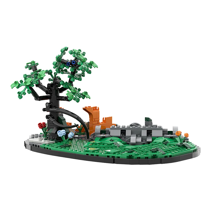GOBRICKS MOC 136463 Thunderfang - Base - YWOBB