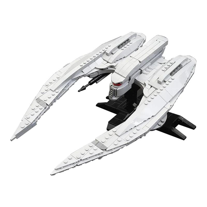 GOBRICKS MOC 85569 MK II Cylon Raider - Minifig scale - YWOBB