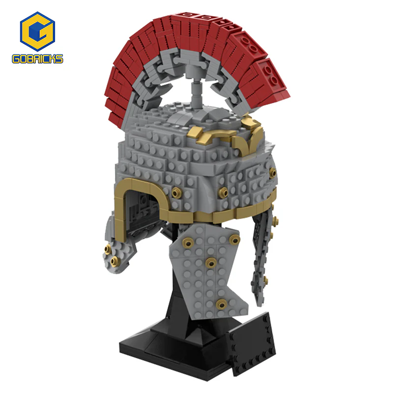 GOBRICKS MOC 89490 Roman Centurion (Helmet Collection) - YWOBB