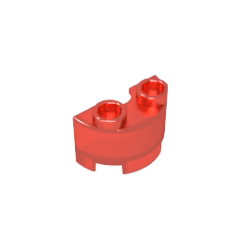 GOBRICKS GDS-90040 Cylinder Half 1 x 2 x 1 - YWOBB