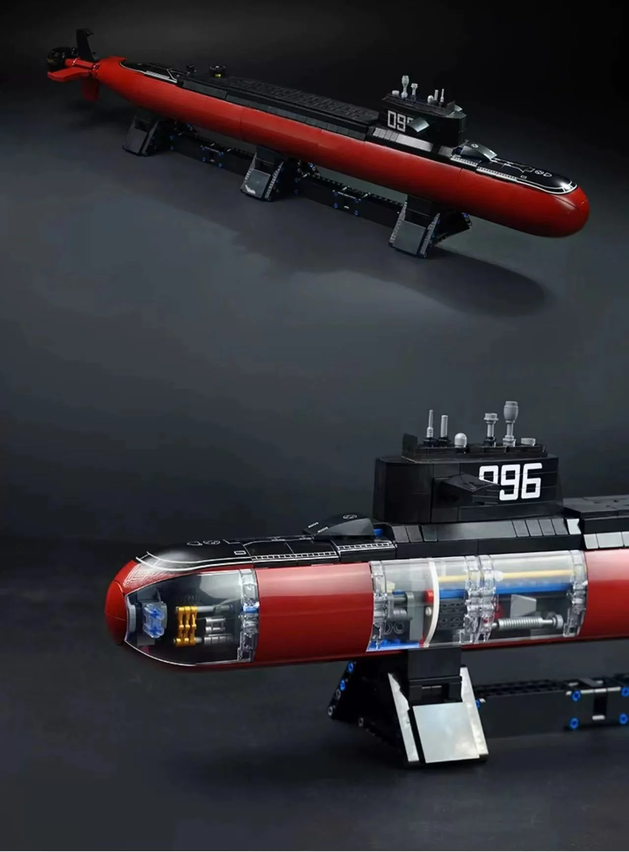 Keeppley 23020 1:168 Type 096 Strategic Nuclear Submarine - YWOBB