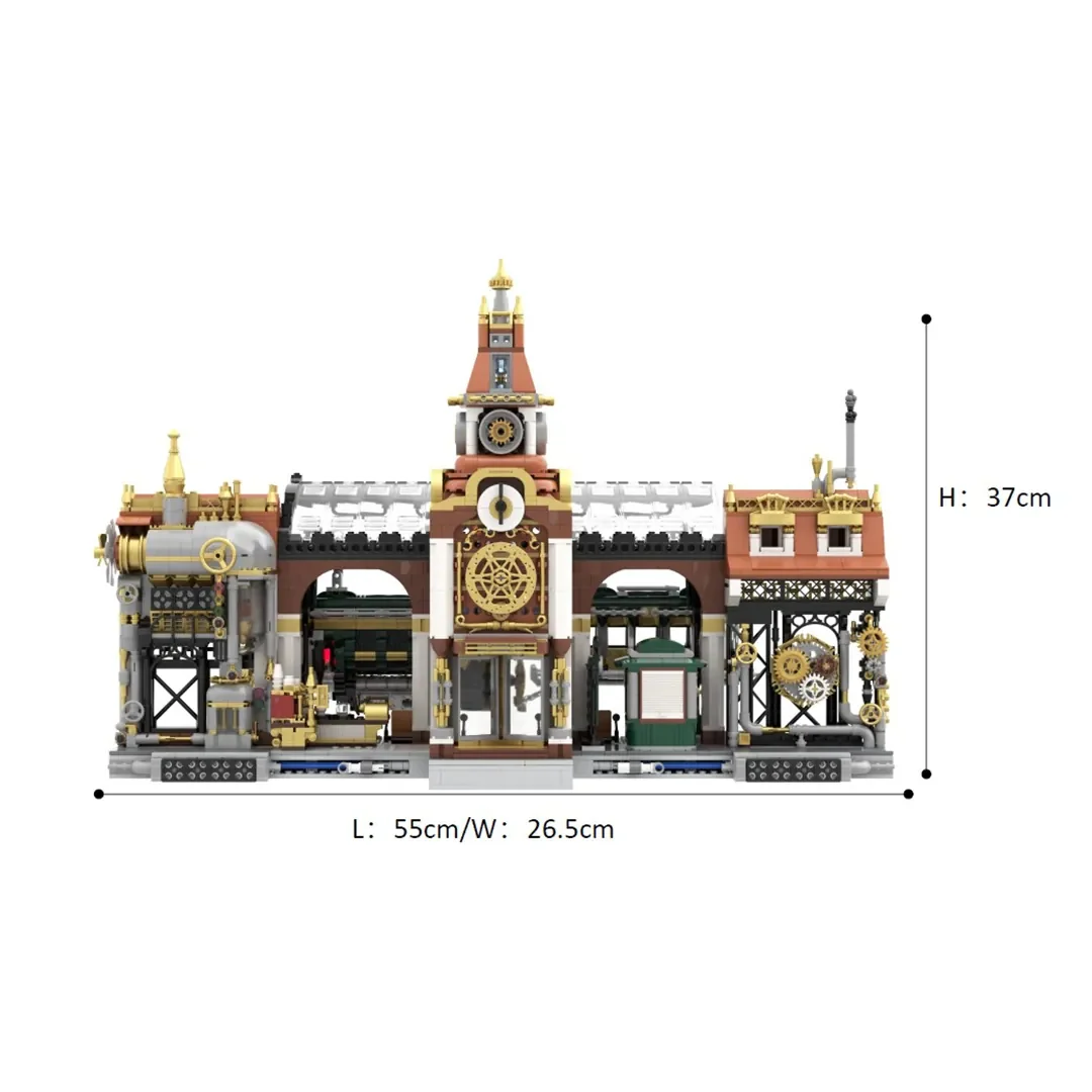 PANTASY 85007 Steampunk Rail Station - YWOBB