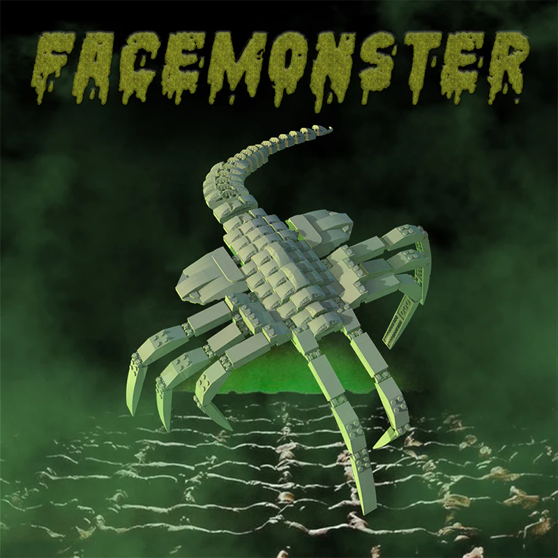 MOC C7909 Facehugger-Alien - YWOBB