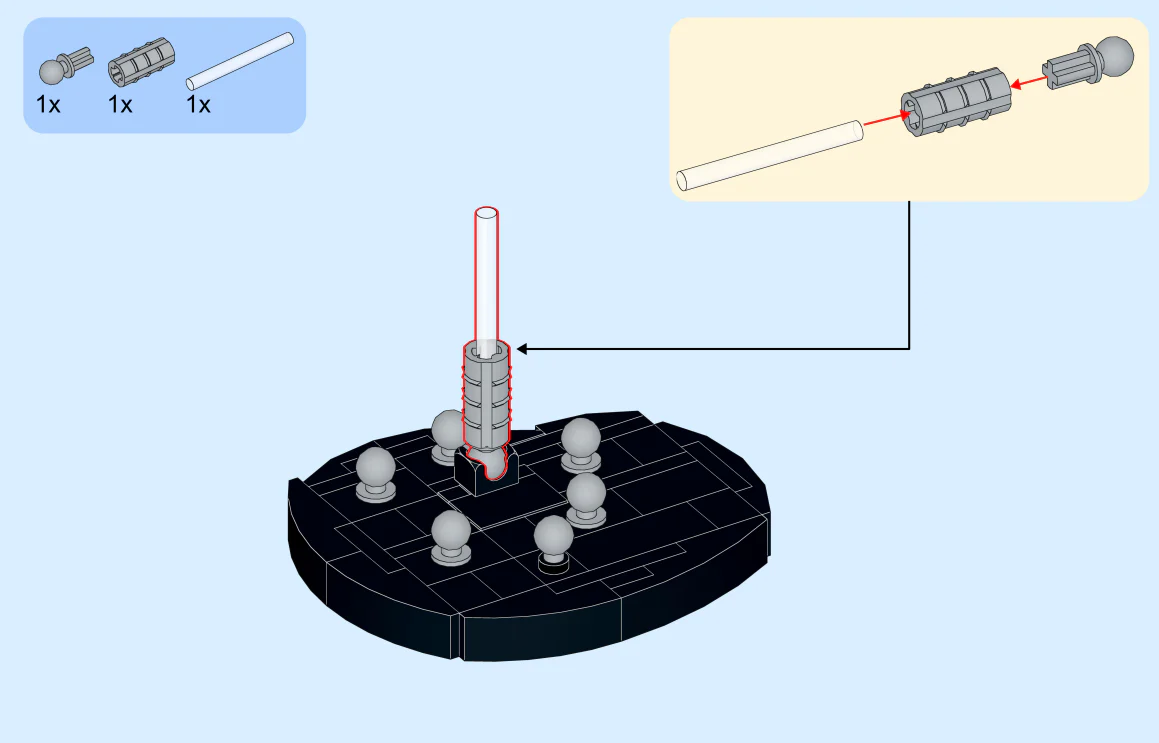 MOC C7758 Mikasa Ackerman Attack On Titan - YWOBB