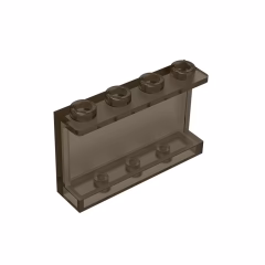GOBRICKS GDS-787 Panel 1 x 4 x 2 with Side Supports - Hollow Studs - YWOBB
