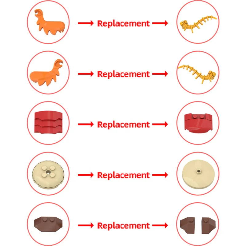 GOBRICKS MOC 174661 Looney Tunes YOSEMITE SAM - YWOBB