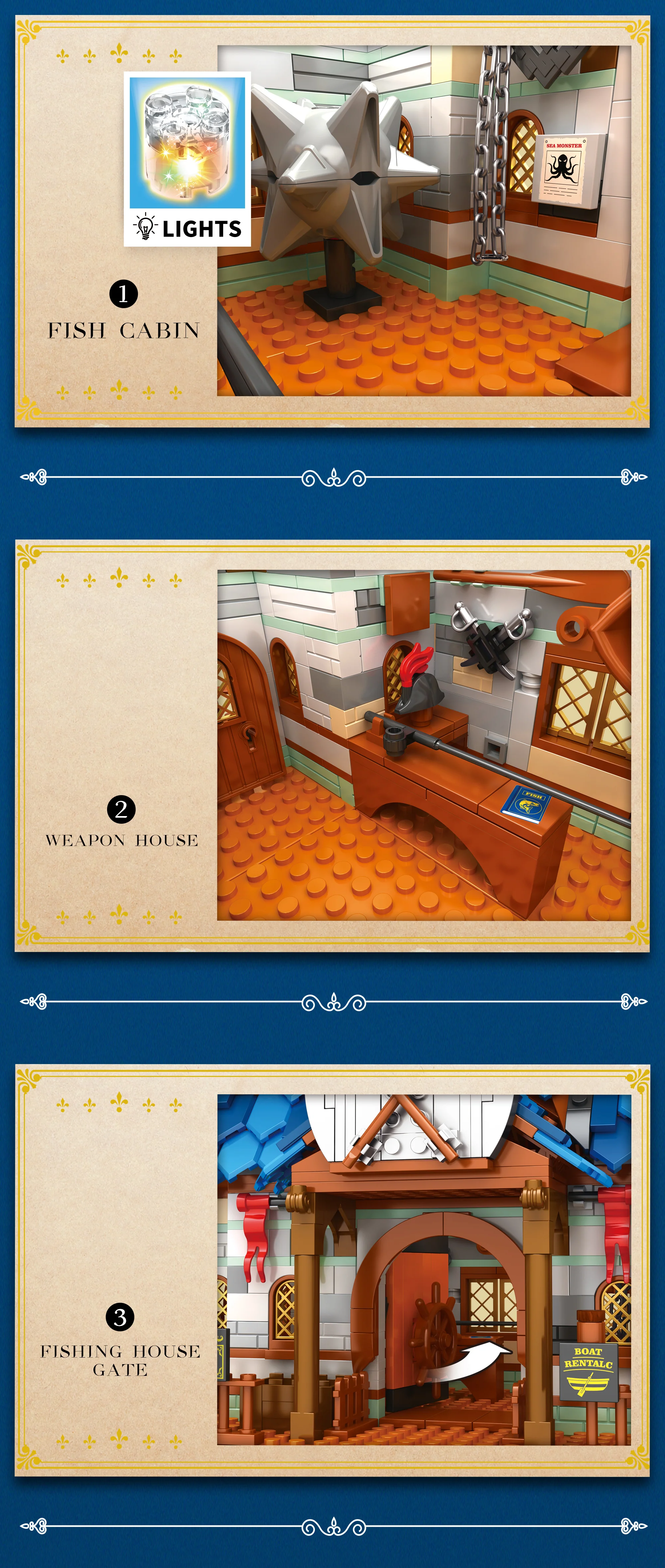 Reobrix 66007 Fishing Store - YWOBB