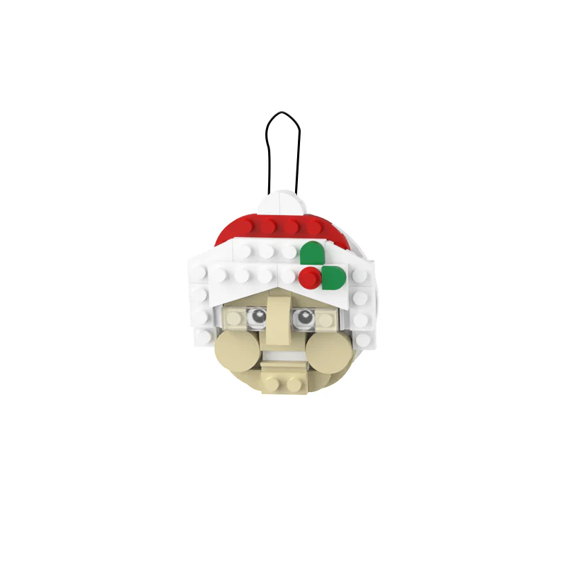 GOBRICKS MOC A0076Y11 Christmas pendant-Queen of England - YWOBB