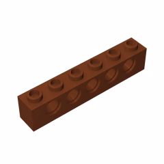 GOBRICKS GDS-626  Brick 1 x 6 with Holes - YWOBB