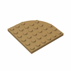 GOBRICKS GDS-701 Round Corner 6 x 6 - YWOBB