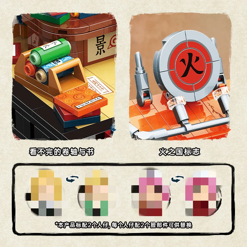 KEEPPLAY K20506 Naruto Shippuden The Office of Naruto - YWOBB