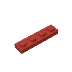 GOBRICKS GDS-504 Plate 1 x 4 - YWOBB