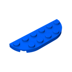 GOBRICKS GDS-899  Round Corner 2 x 6 Double - YWOBB