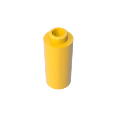 GOBRICKS GDS-1574 Brick Round 1 x 1 x 1 2/3 - YWOBB