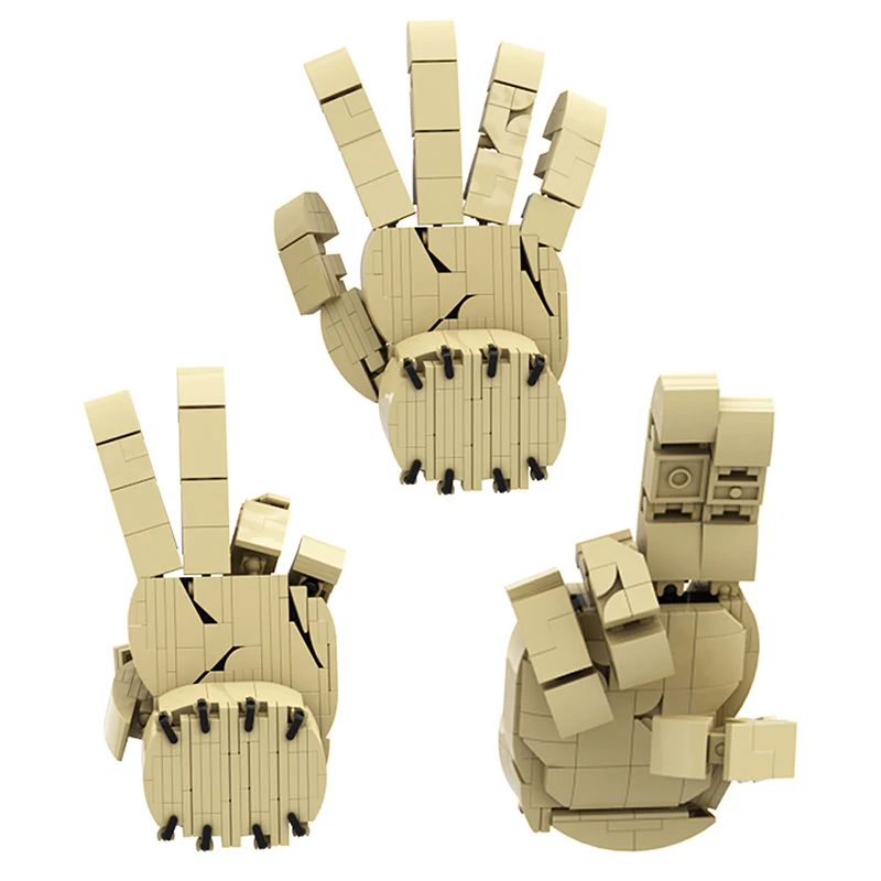 GOBRICKS MOC A0346 Wednesday hands - YWOBB