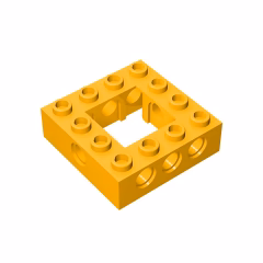 GOBRICKS GDS-971 Brick 4 x 4 Open Center - YWOBB