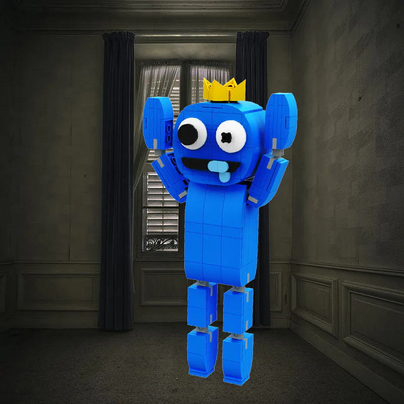 GOBRICKS MOC A0018 Rainbow Friends-Blue - YWOBB