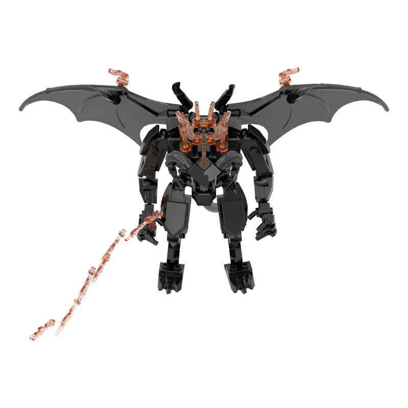 GOBRICKS MOC A1478 Lord of the Rings-Little Balrog - YWOBB