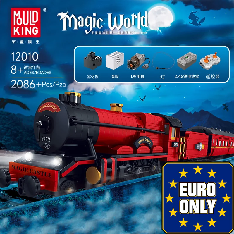 Mould King 12010 RC Magic Train OVP EU Warehouse Version - YWOBB
