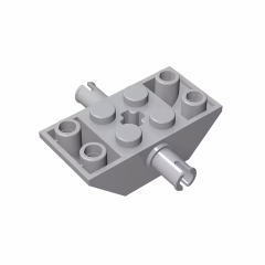 GOBRICKS GDS-1192 Inverted 45 4 x 2 Double with Pins - YWOBB