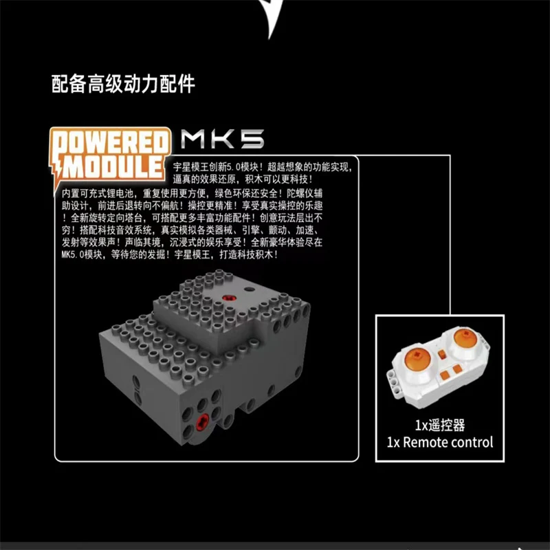 Mould King 20014 Tiger Tank - YWOBB