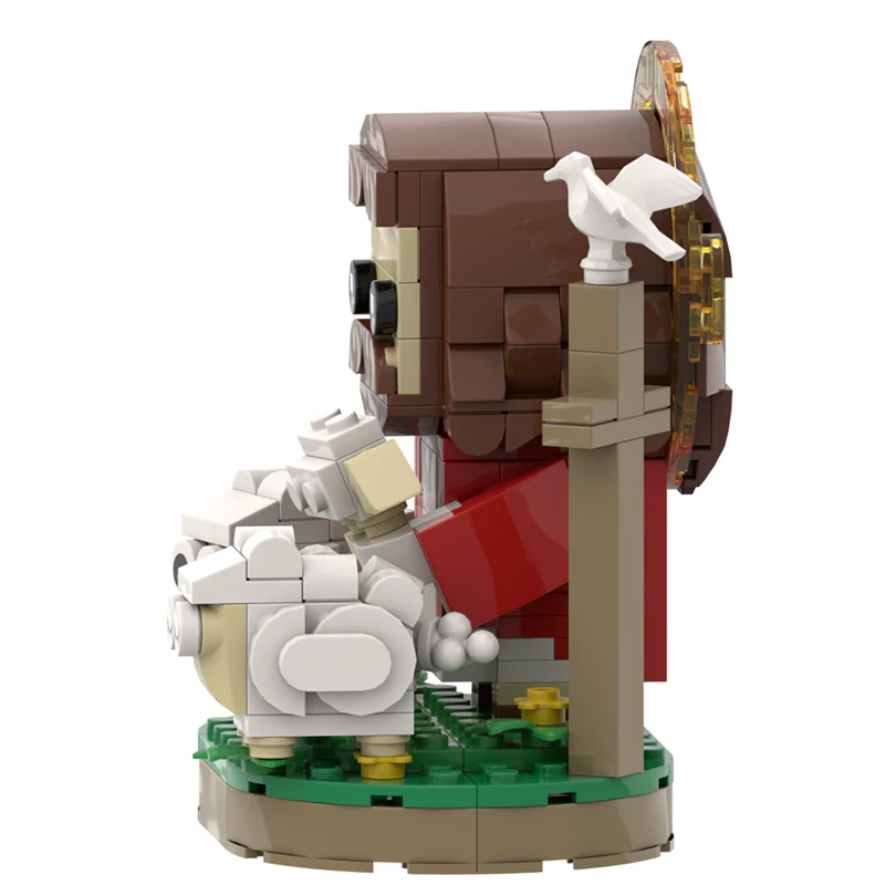 GOBRICKS MOC A0681 Creative Series-Shepherd Jesus - YWOBB