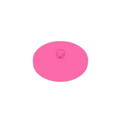 GOBRICKS GDS-945 Dish 4 x 4 Inverted (Radar) with Solid Stud - YWOBB