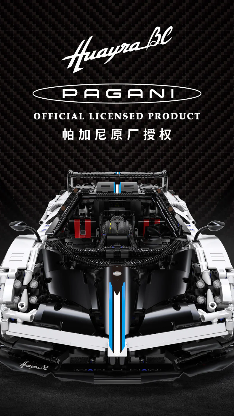 RASTAR 97900 / 97910 1:8 Pagani Huayra BC Roadster - YWOBB