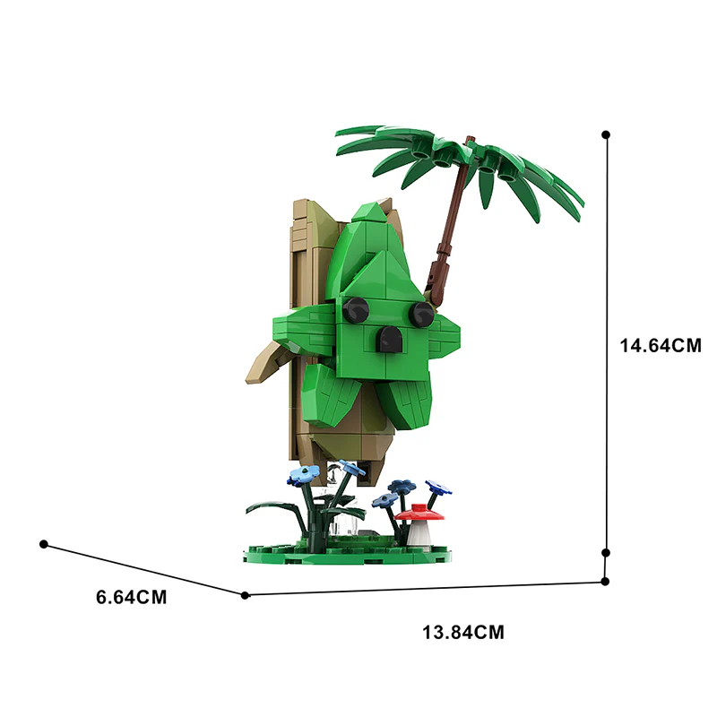 GOBRICKS MOC A0932Y05 Zelda hahaha 5 - YWOBB