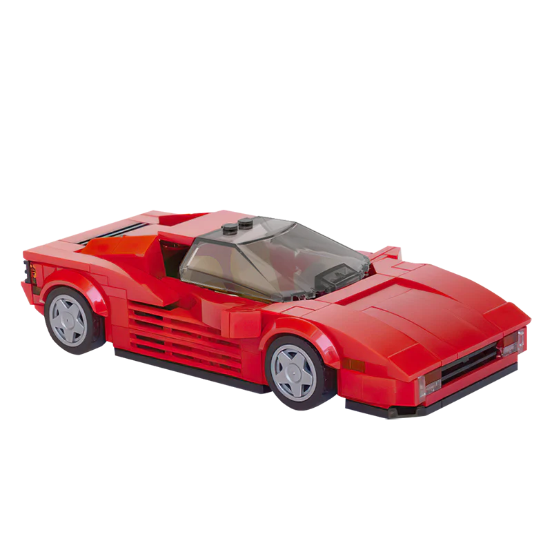 GOBRICKS MOC 57875 Ferrari Testarossa - YWOBB