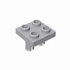 GOBRICKS GDS-1191 Modified 2 x 2 with Pins on Bottom - YWOBB