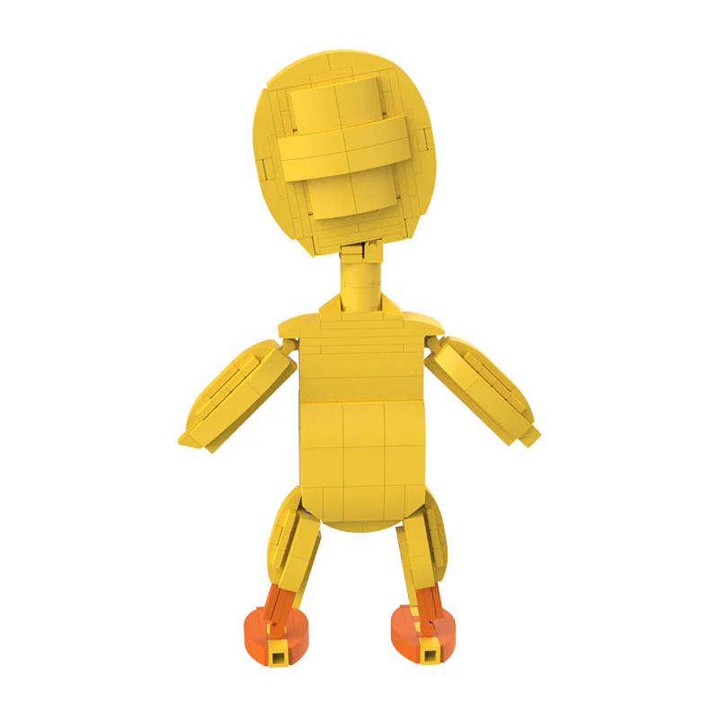GOBRICKS MOC A0049 Rainbow Friends-Yellow - YWOBB