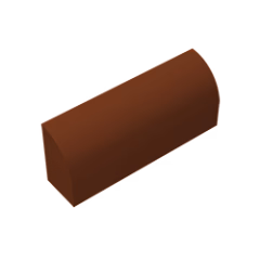 GOBRICKS GDS-863 Curved 1 x 4 x 1 1/3 - YWOBB