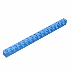GOBRICKS GDS-630  Brick 1 x 16 with Holes - YWOBB
