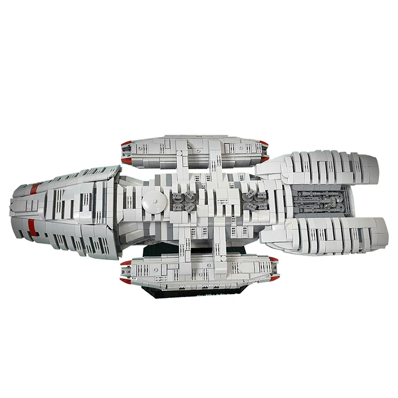 GOBRICKS MOC 57856 Battlestar Galactica - UCS Scale - YWOBB