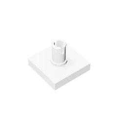 GOBRICKS GDS-932 Tile, Modified 2 x 2 with Pin - YWOBB