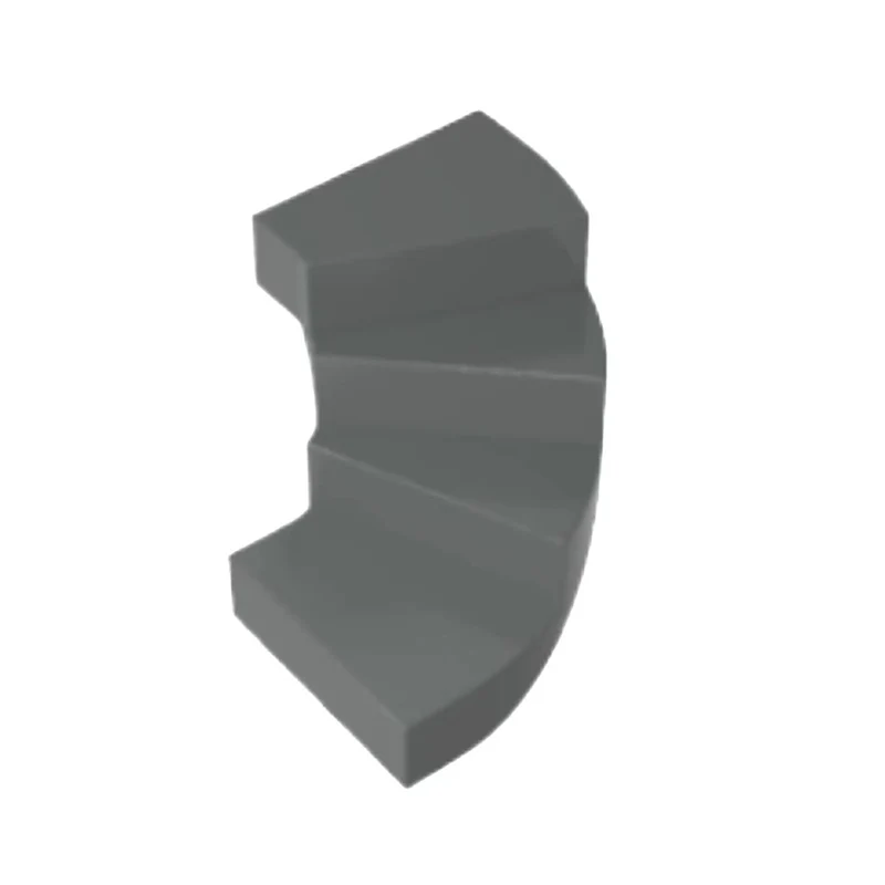 GOBRICKS GDS-2032 Stairs 6 x 6 x 4 Curved - YWOBB