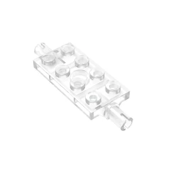 GOBRICKS GDS-958  Plate, Modified 2 x 4 with Pins and Thin Angled Supports - YWOBB